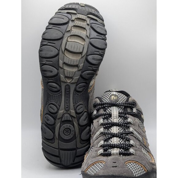 Merrell Yokota Castle Rock Hiking Shoes Mens 9.5 Gray Cadmium Trail Sneakers - Picture 6 of 9